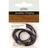 45cm Leather Necklace with Clasp